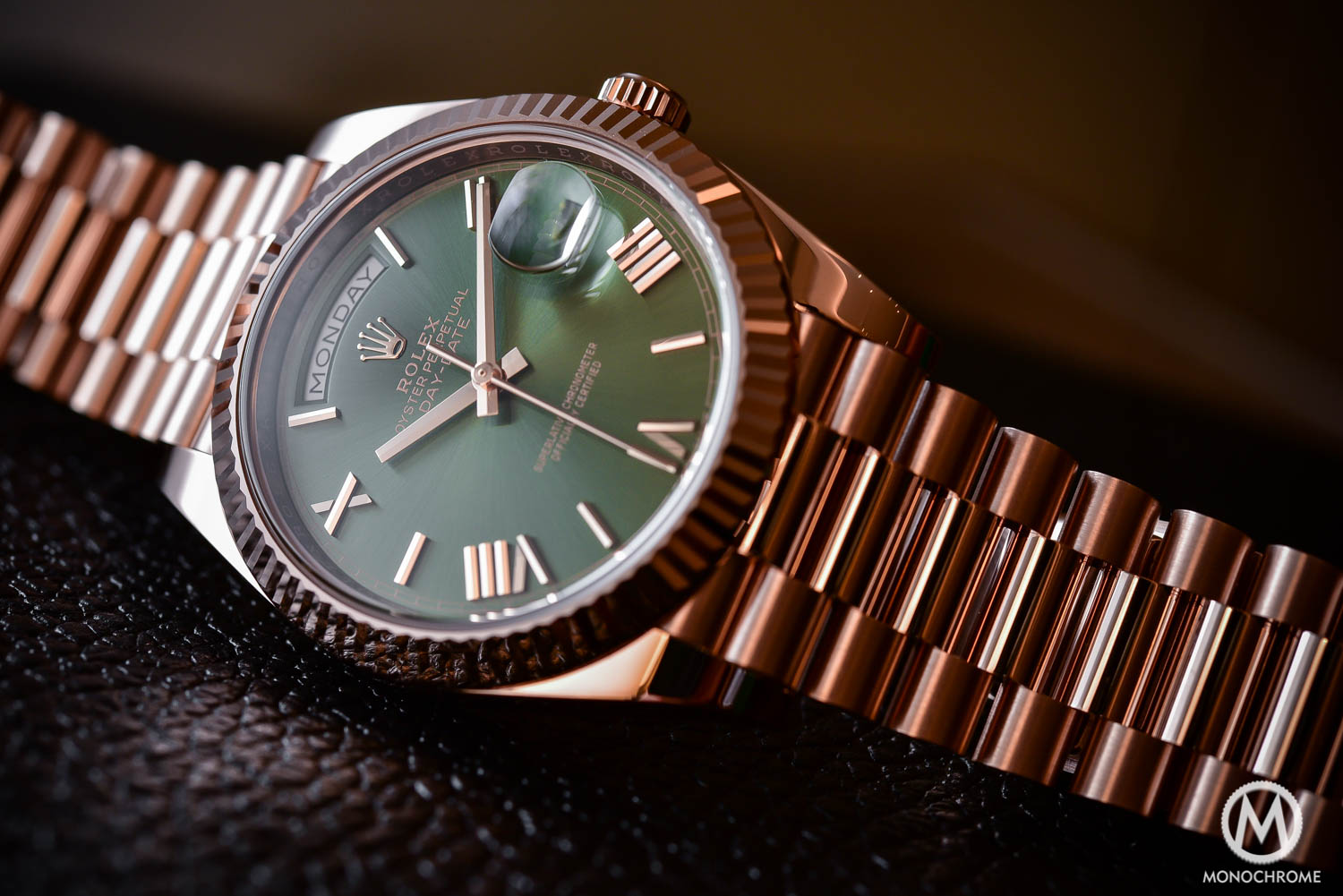 Rolex Day-Date 60th Anniversary Edition Green Dial - Ref. 228235