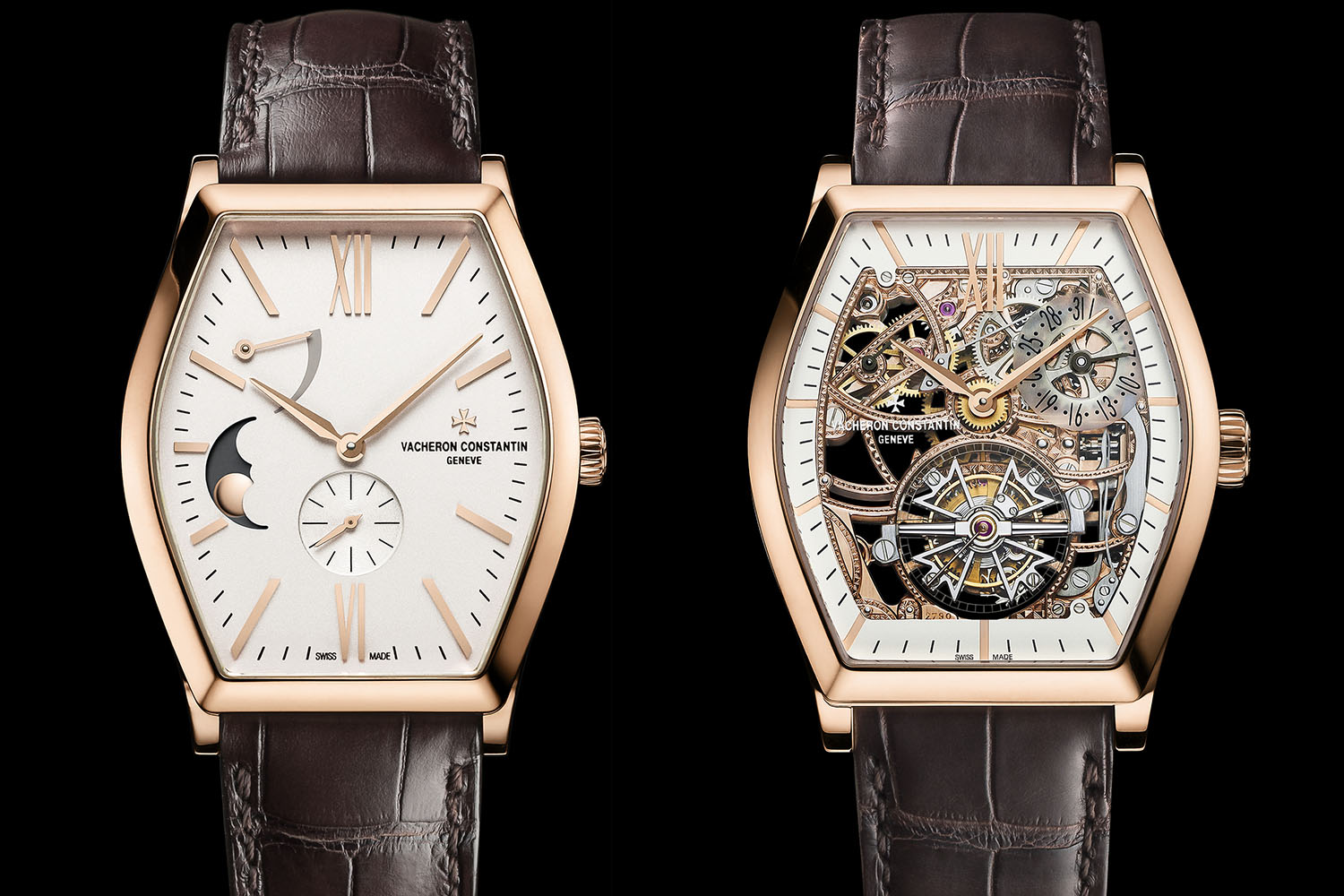 Vacheron Constantin Malte Moon Phase and Power Reserve - Malte Tourbillon Openworked - 2016 editions