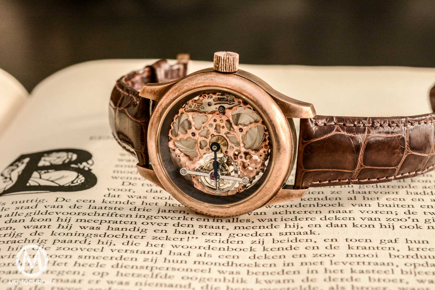 Kees Engelbarts Bronze Skeleton Tourbillon