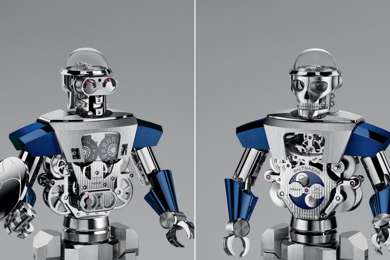 MB&F Balthazar Robot clock