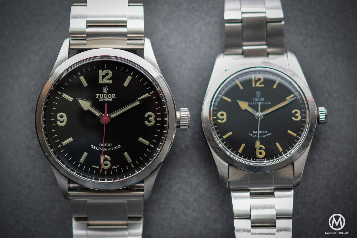 Tudor Heritage Ranger 79910 vs Tudor Oyster Prince Ranger 7995-0