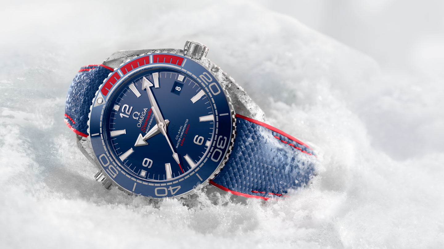 Omega Seamaster Planet Ocean 600m Pyeongchang 2018 Limited Edition