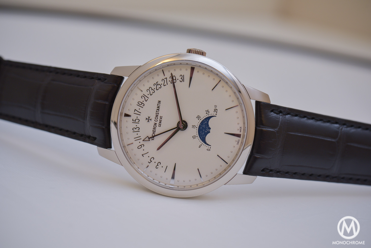 Vacheron Constantin Patrimony moon phase and retrograde date