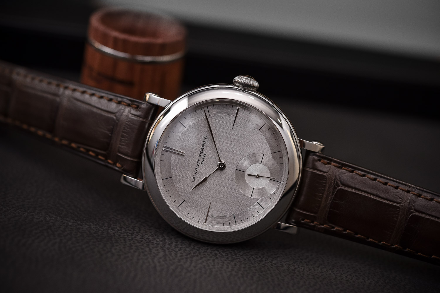 Laurent Ferrier Galet Micro-Rotor Montre Ecole