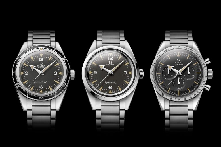 Omega 1957 Trilogy - Speedmaster - Seamaster 300 - Railmaster - Baselworld 2017