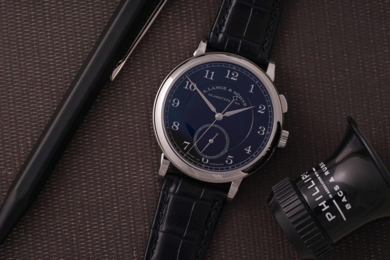 A. Lange Sohne 1815 Homage to Walter Lange Unique Piece Steel Auction Phillips Watches