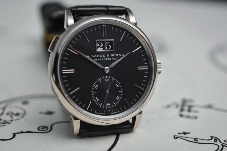 A. Lange Sohne Saxonia Outsize Date - SIHH 2018