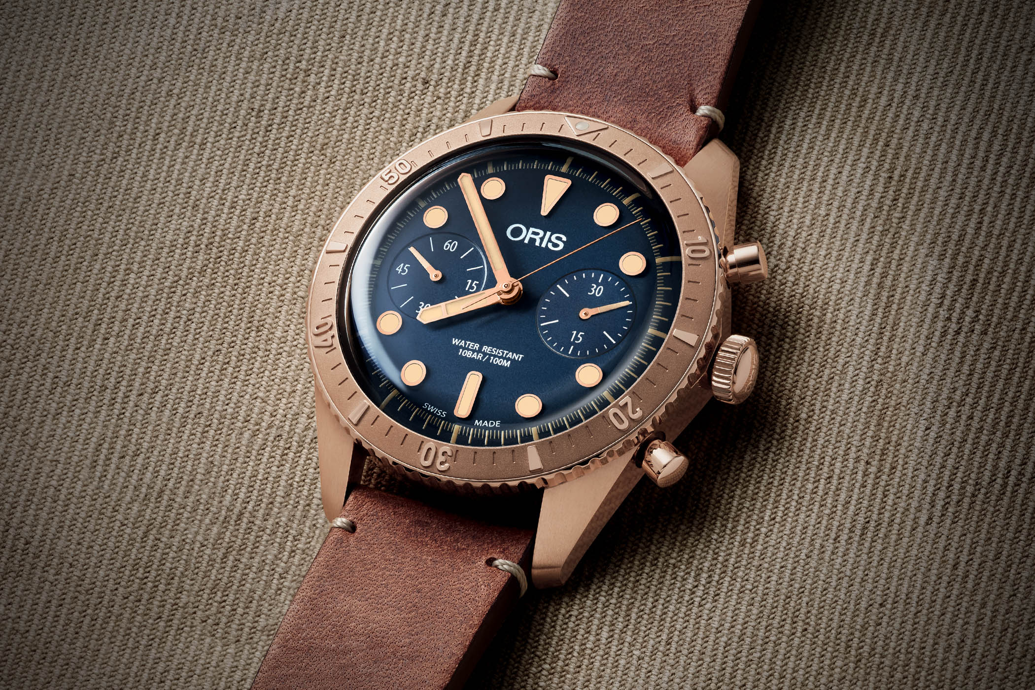 Oris Carl Brashear Chronograph Limited Edition Bronze